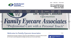 Desktop Screenshot of myfamilyvision.com
