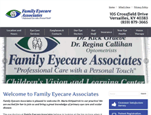 Tablet Screenshot of myfamilyvision.com